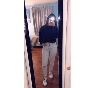 American eagle mom jeans